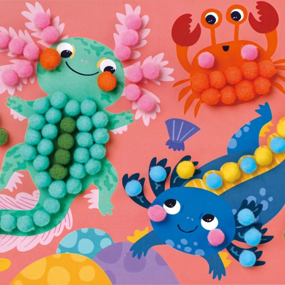 Avenir Everyday Craft Kit - Avenir Everyday Craft - Pom Pom Axolotl - Image 2