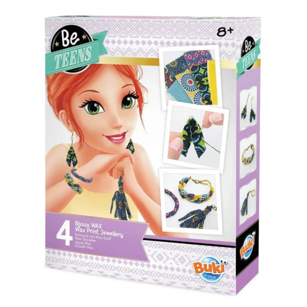Be Teens Wax Print Jewellery Making Kit