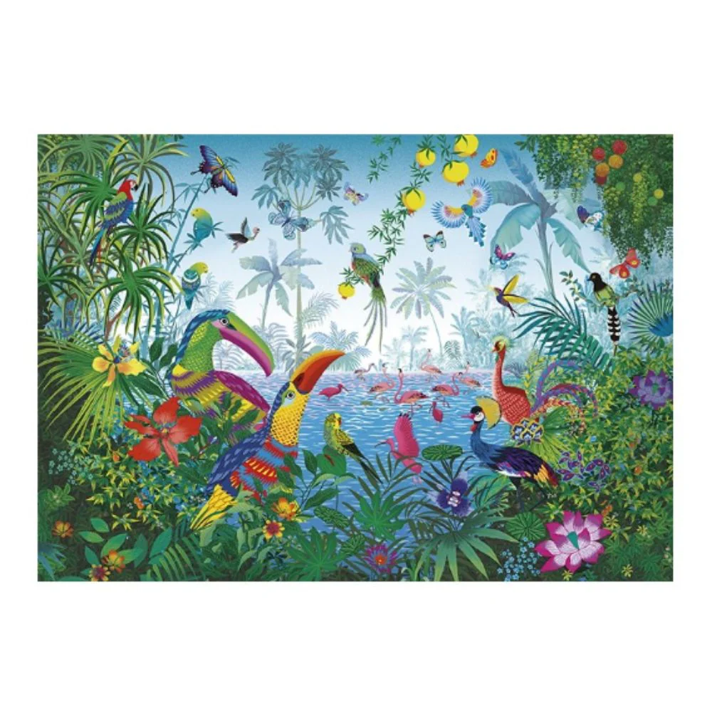 Calypto Jigsaw Puzzle 1000 Piece - Tropical Garden by Peggy Nille - Image 2