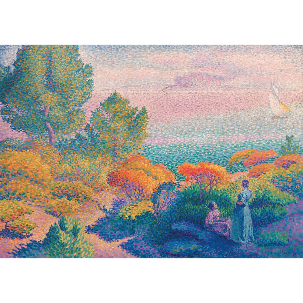 Calypto Jigsaw Puzzle 1000 Piece - Two Women by the Shore - Image 2