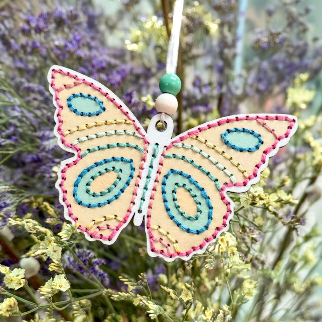 Cotton Twist Make Your Own Stitched Butterfly Decoration