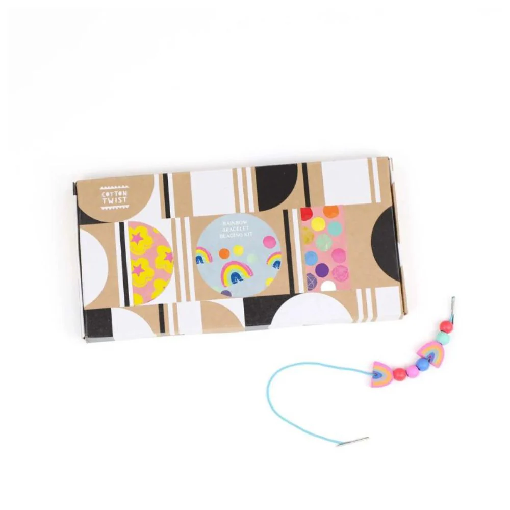 Cotton Twist Rainbow Bracelet Making Kit