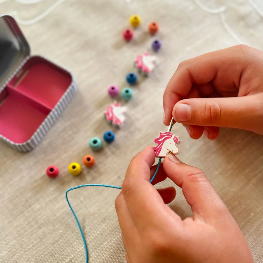 Cotton Twist Rainbow Unicorn Bracelet Making Kit
