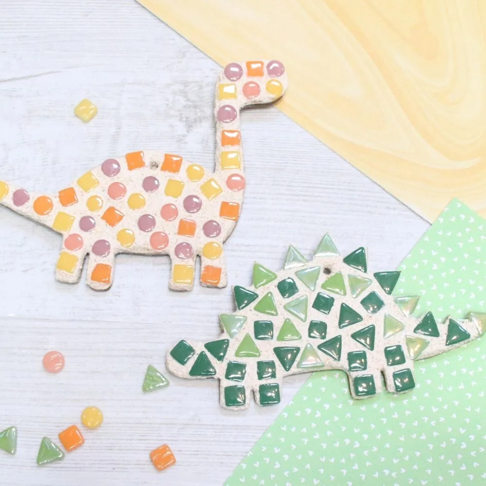 Crafty You Crafty Me Dinosaurs Mosaic Kit - Multi