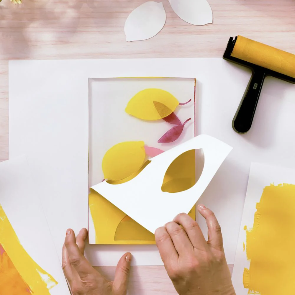 Beginner Gel Printing Kit Workshop 46 - Djeco Atelier Grands Augustins