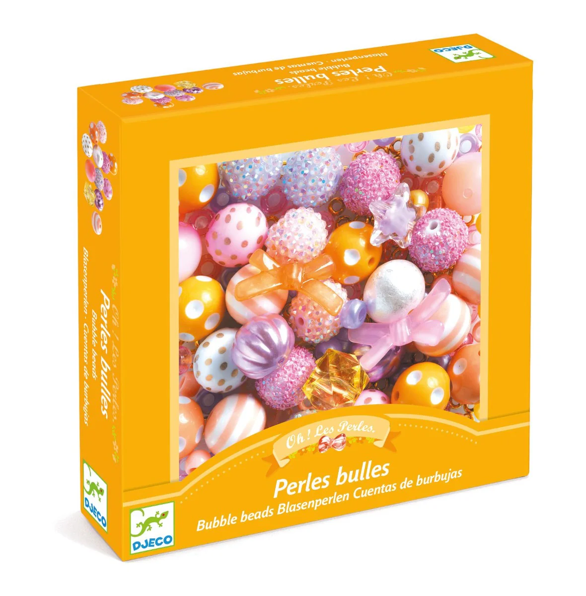 Djeco Bubble Beads - Gold