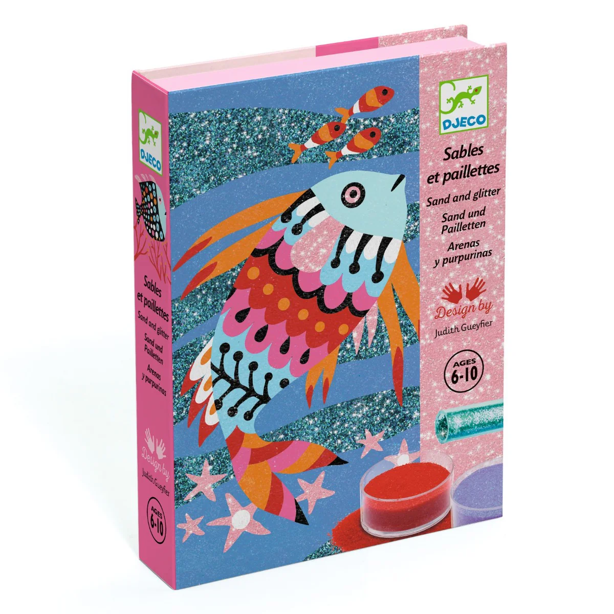 Djeco Sand Art For Kids -  Coloured Sands Rainbow Fish