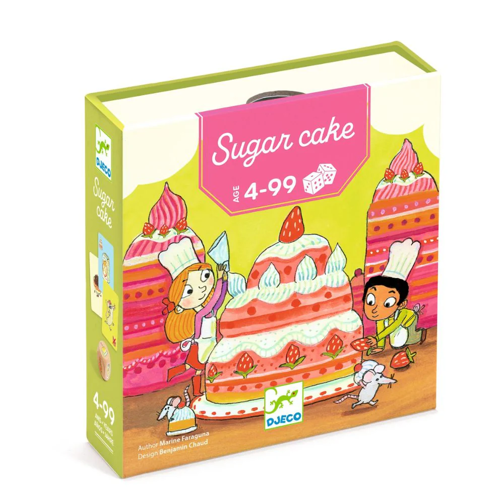 Djeco Dice Games - Sugar Cake Family Games