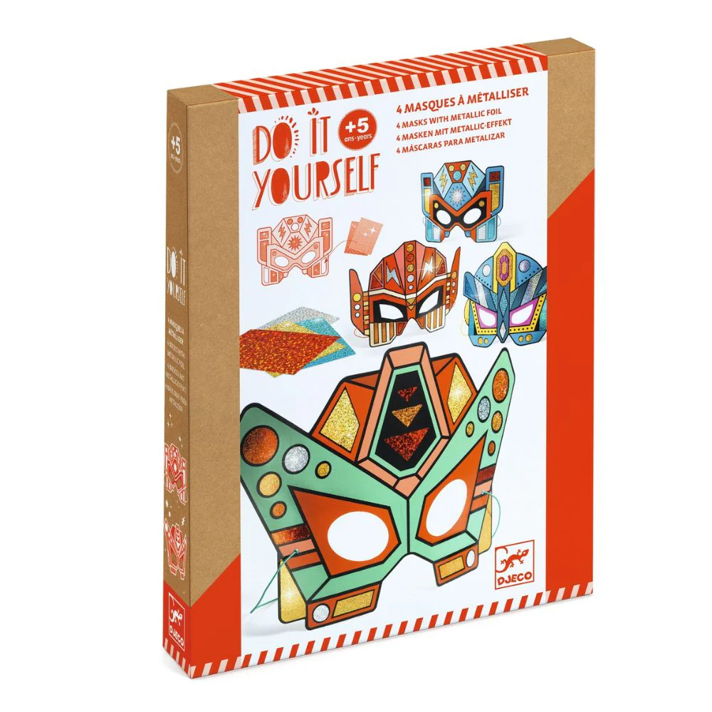 Djeco Do It Yourself - Super Robots Masks To Make