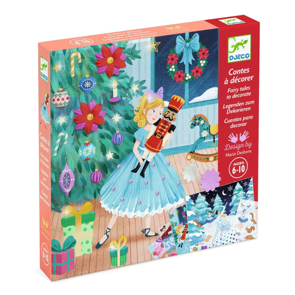 Djeco Fairy Tales To Decorate Nutcracker - Gifts For Girls