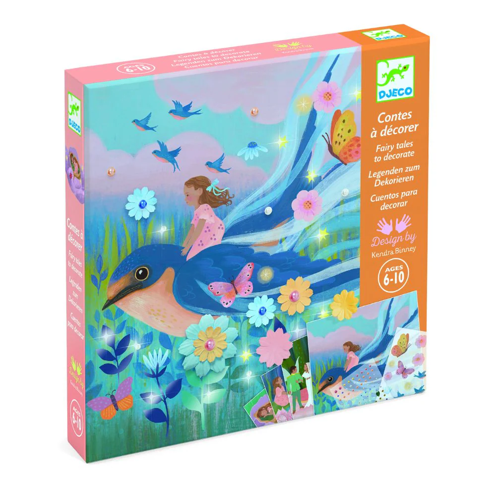 Djeco Fairy Tales To Decorate - Thumbelina