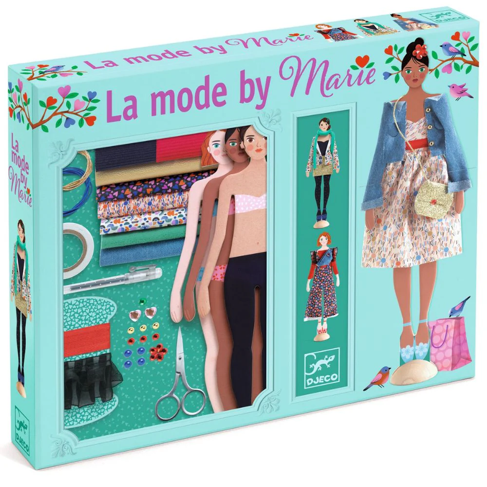 Djeco Fashion By Marie - Fashion Design Toy