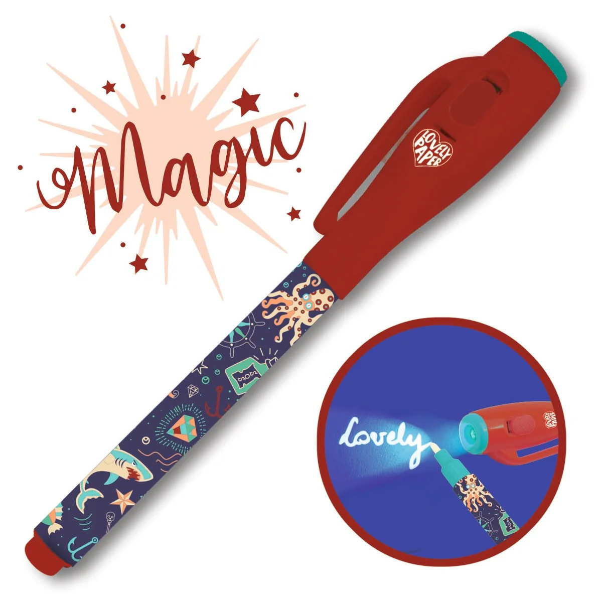 Djeco Lovely Paper - Steve Magic Pen