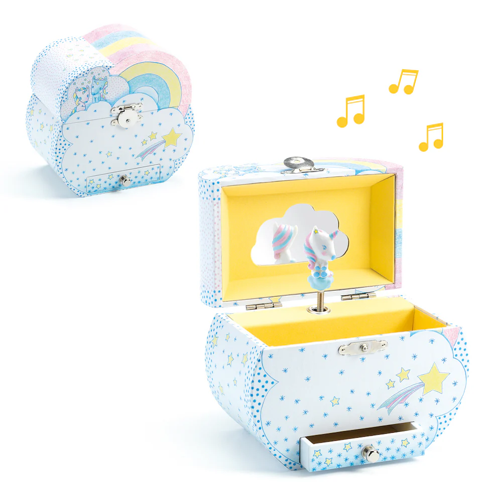 Djeco Musical Boxes  -  Dream of Unicorns - Image 5