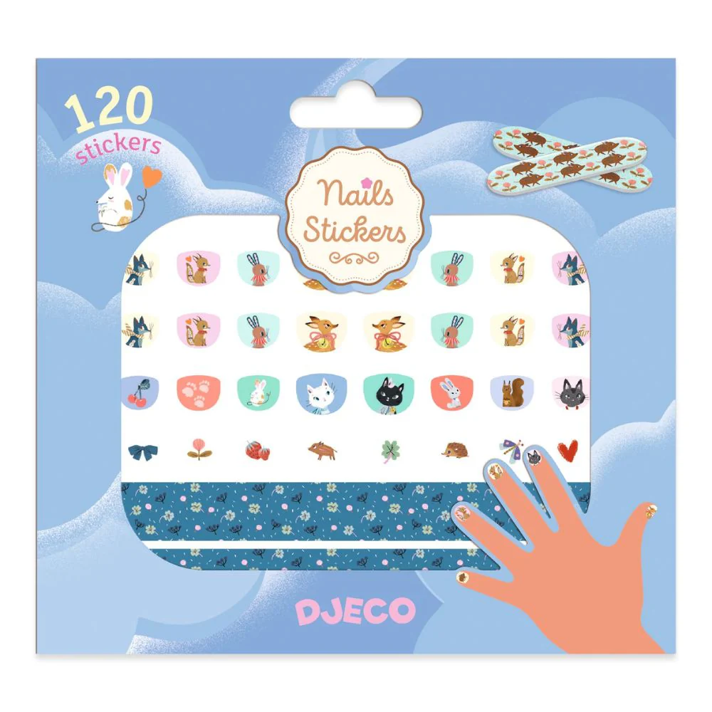 Djeco Nail Stickers - Cutie