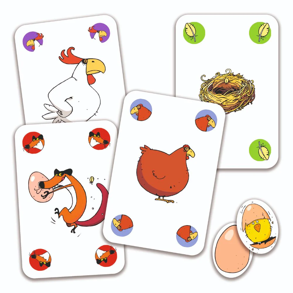 Djeco Piou Piou - A Strategy Card Game For Kids - Image 2