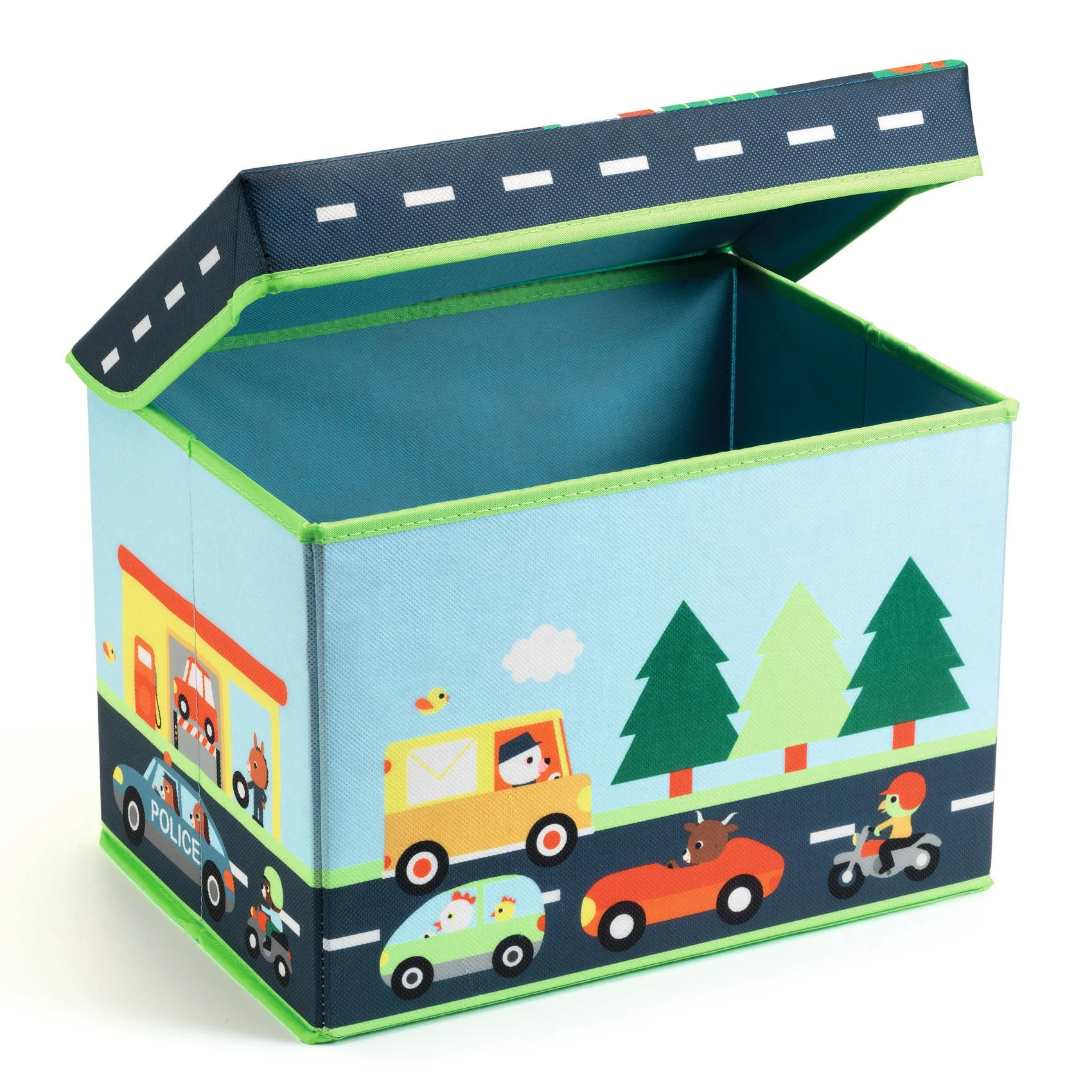 Djeco Seat Toy Box - Circuit