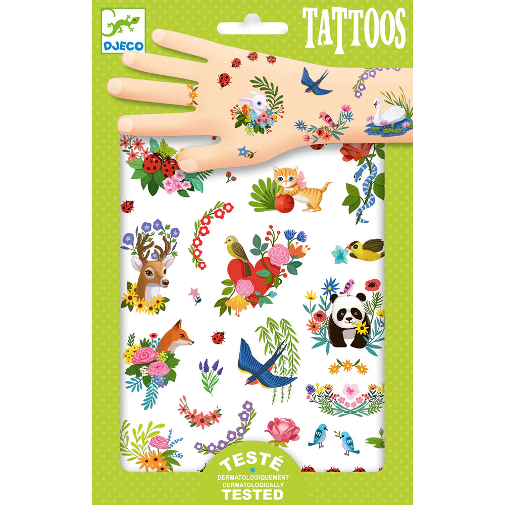 Djeco Tattoos Happy Spring