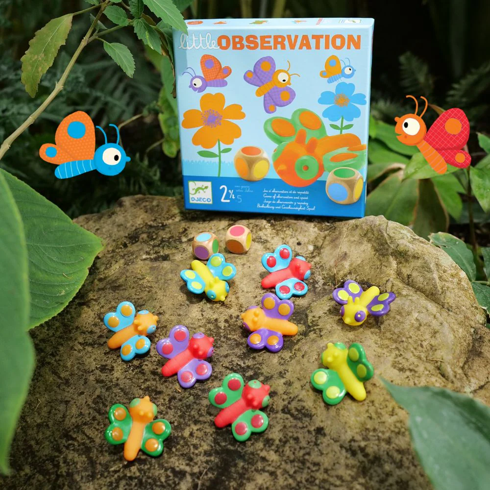 Djeco Toddler Games - Little Observation. Gifts for 2 yrs +