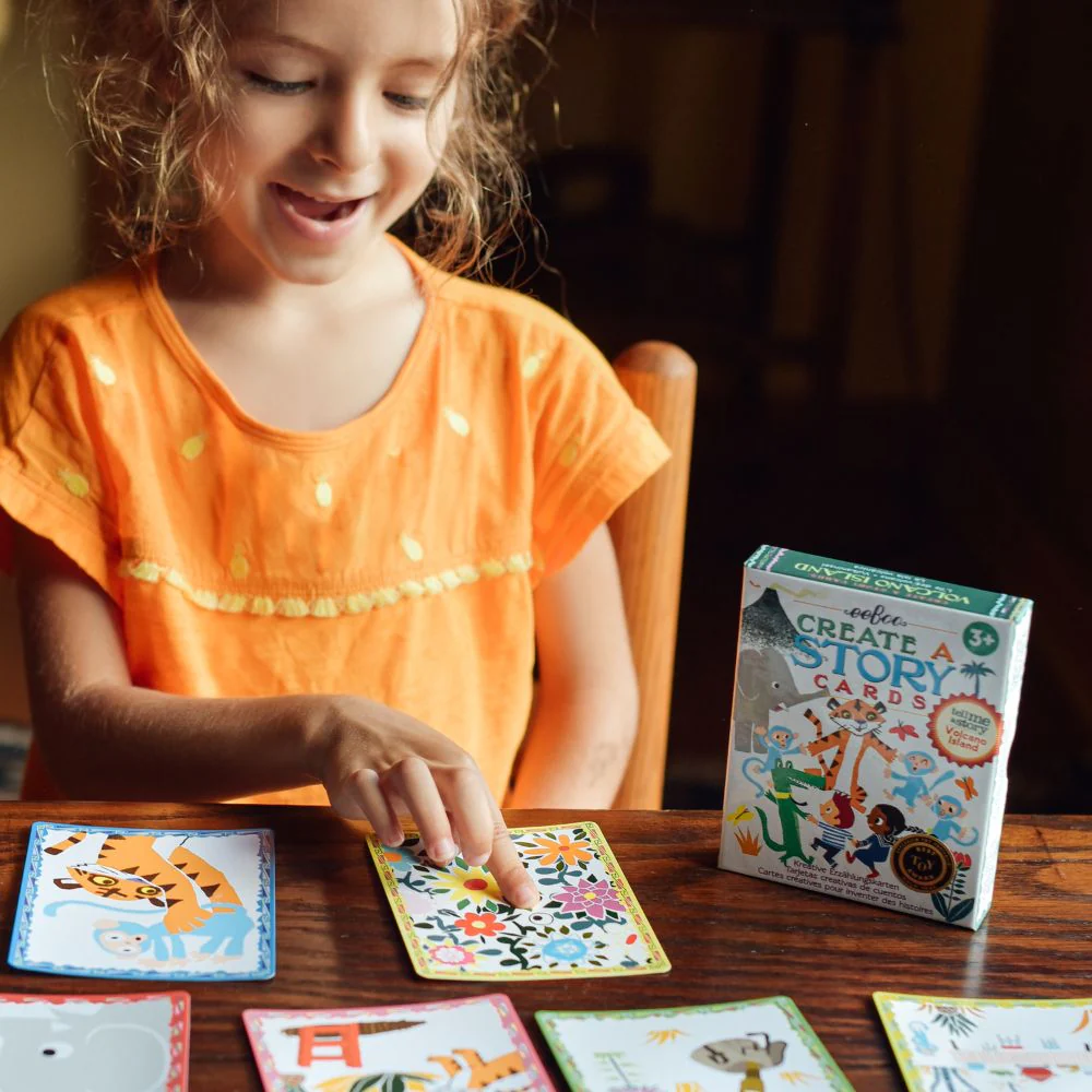 eeBoo Create A Story Cards - Volcano Island - Image 4