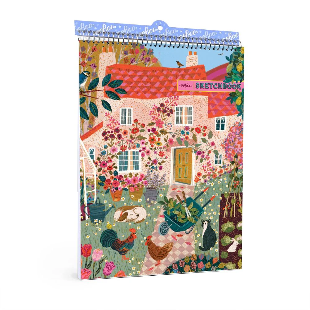 eeBoo English Cottage Sketchbook