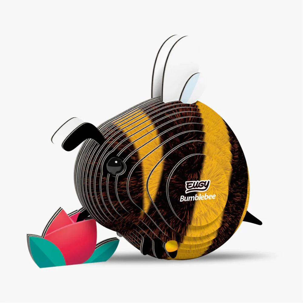 EUGY Bumblebee - Kids Cardboard Craft Kit