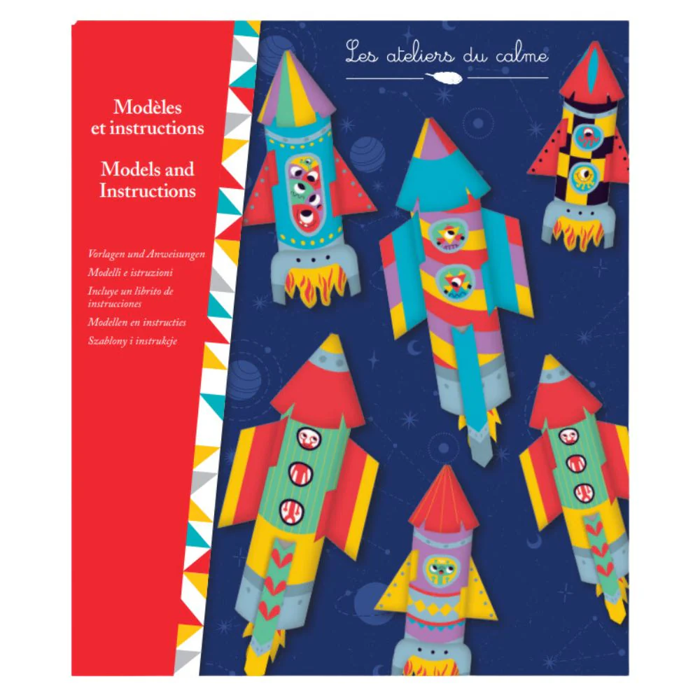 Janod Origami Paper Rockets