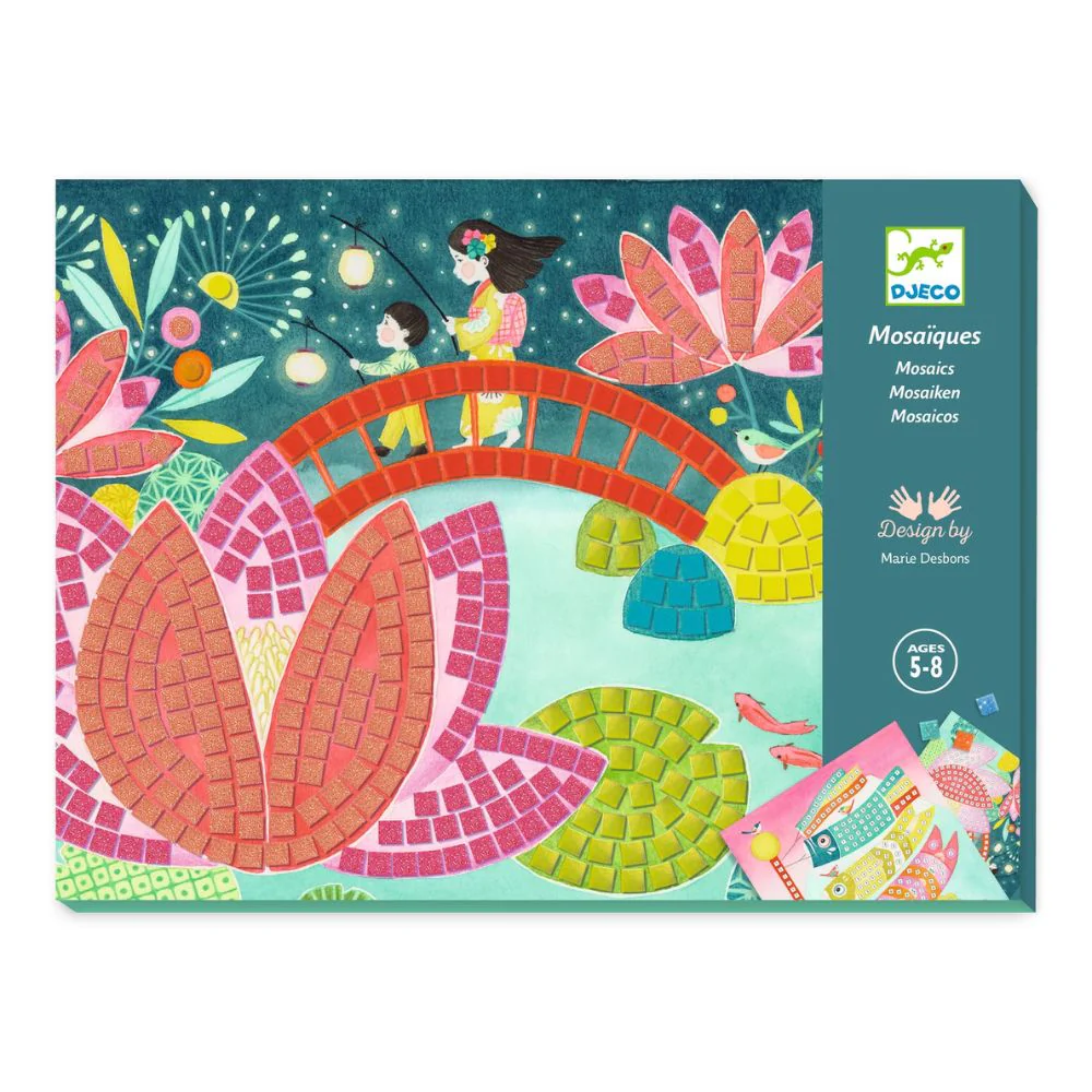 Mosaics For Kids - Djeco Mosaics Kyoto