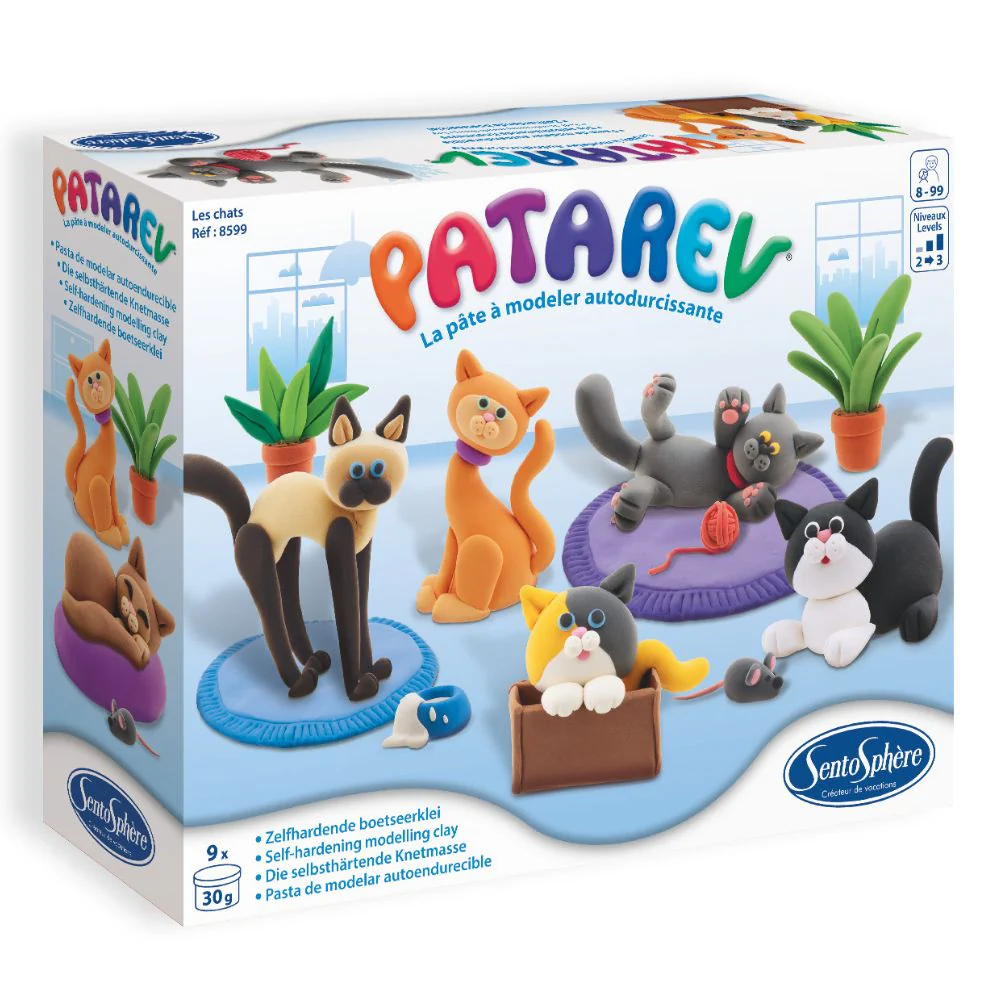 Patarev Cats - Air Drying Clay Kit - Image 2
