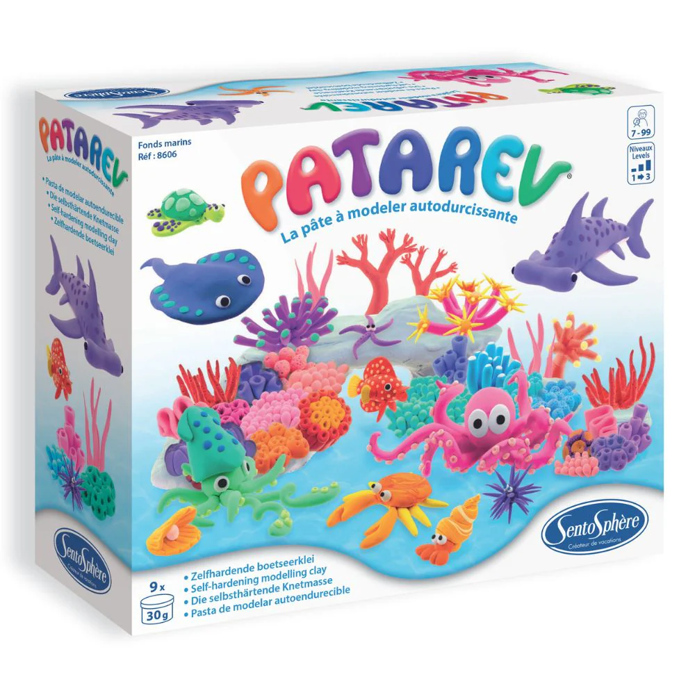 Patarev Coral Reef - Air Drying Clay Kit - Image 2
