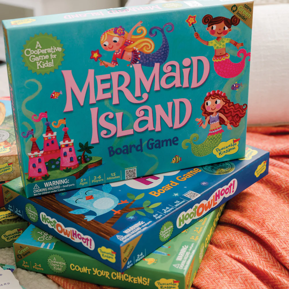 Peaceable Kingdom - Mermaid Island Cooperative Game - Image 5