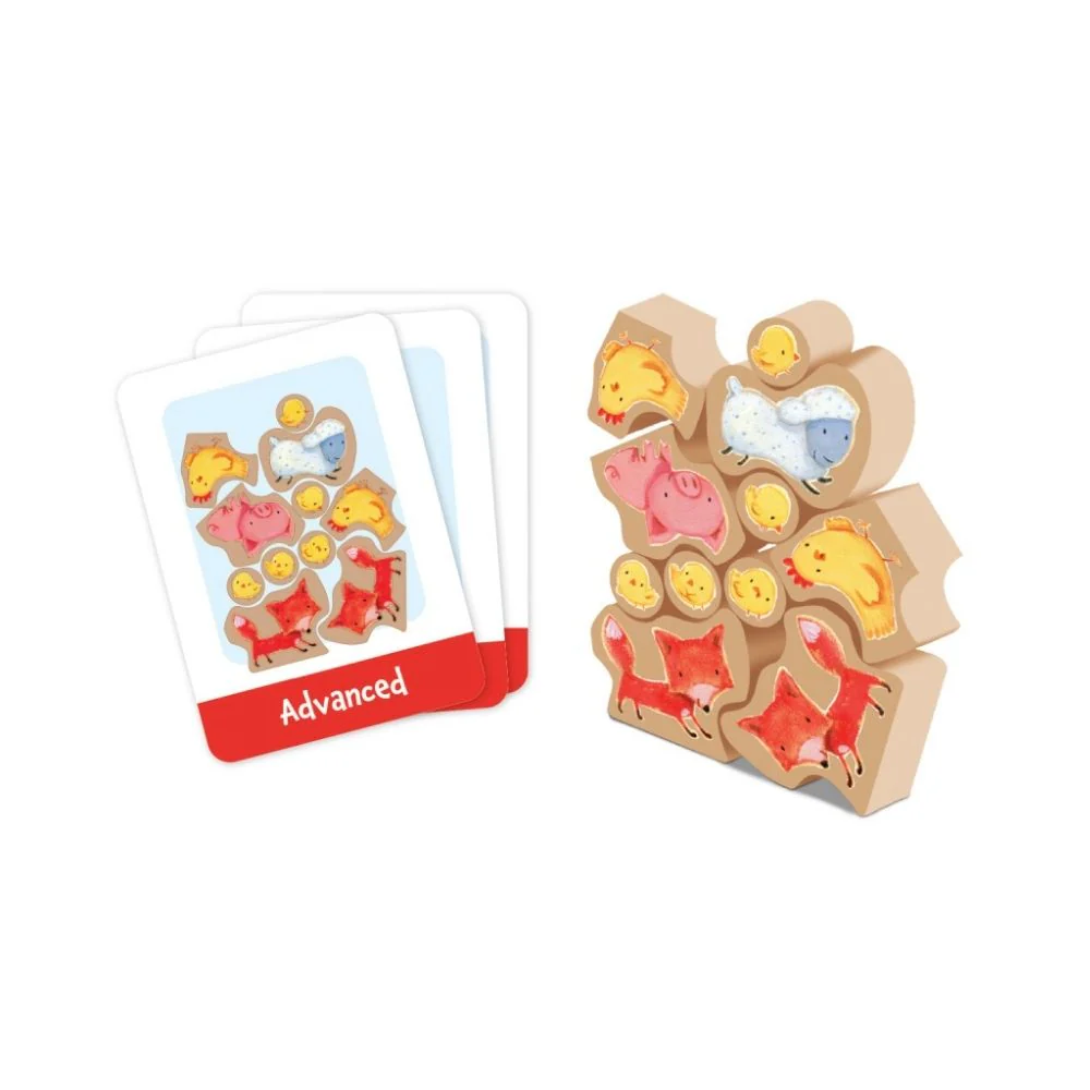 Peaceable Kingdom - Stack Your Chickens Game - Image 3