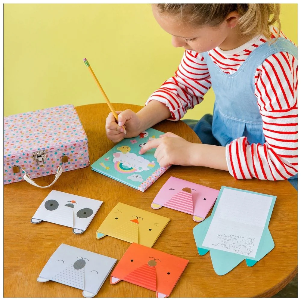 Petit Collage Animal Pals Stationery Set - Image 2