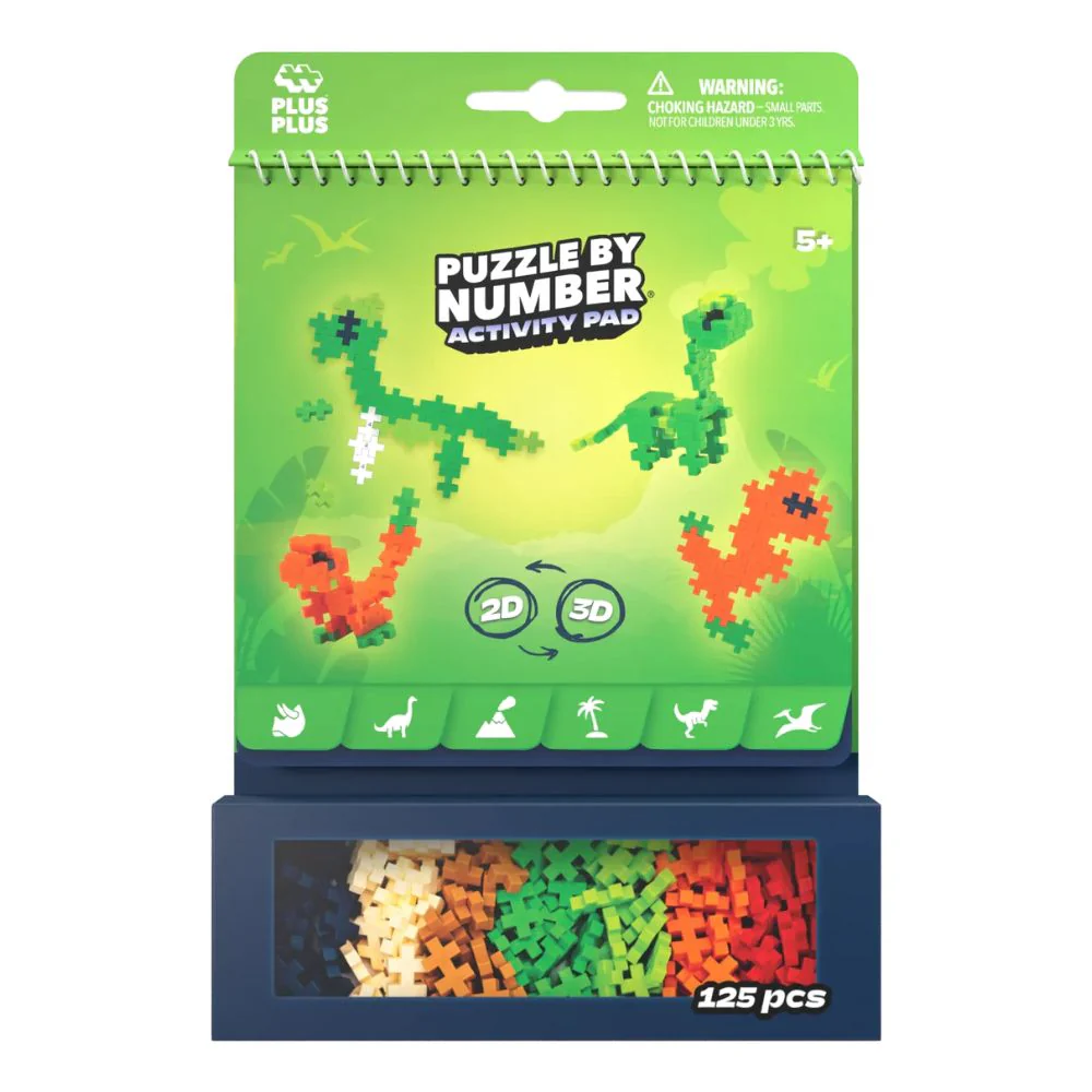 Plus Plus Activity Pad - Dino