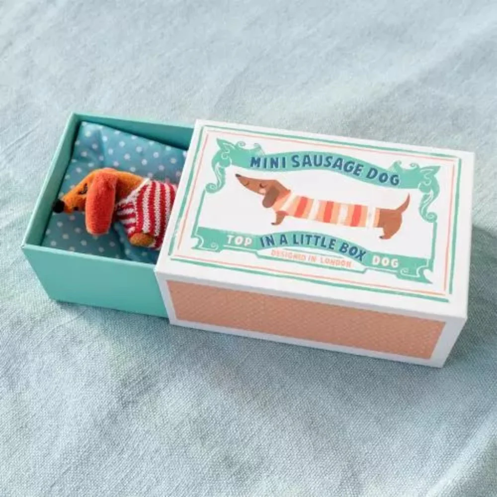 Rex London Mini Sausage Dog In A Box
