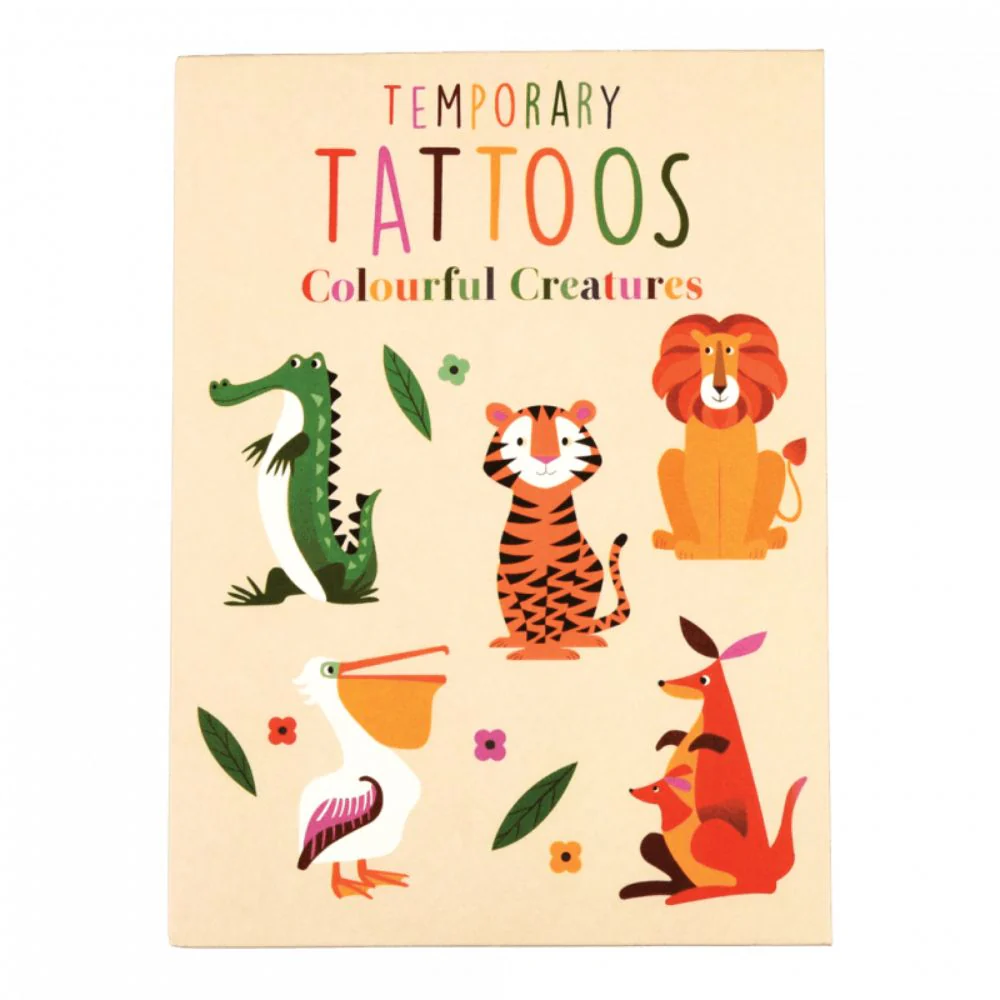 Rex London Colourful Creatures Temporary Tattoos
