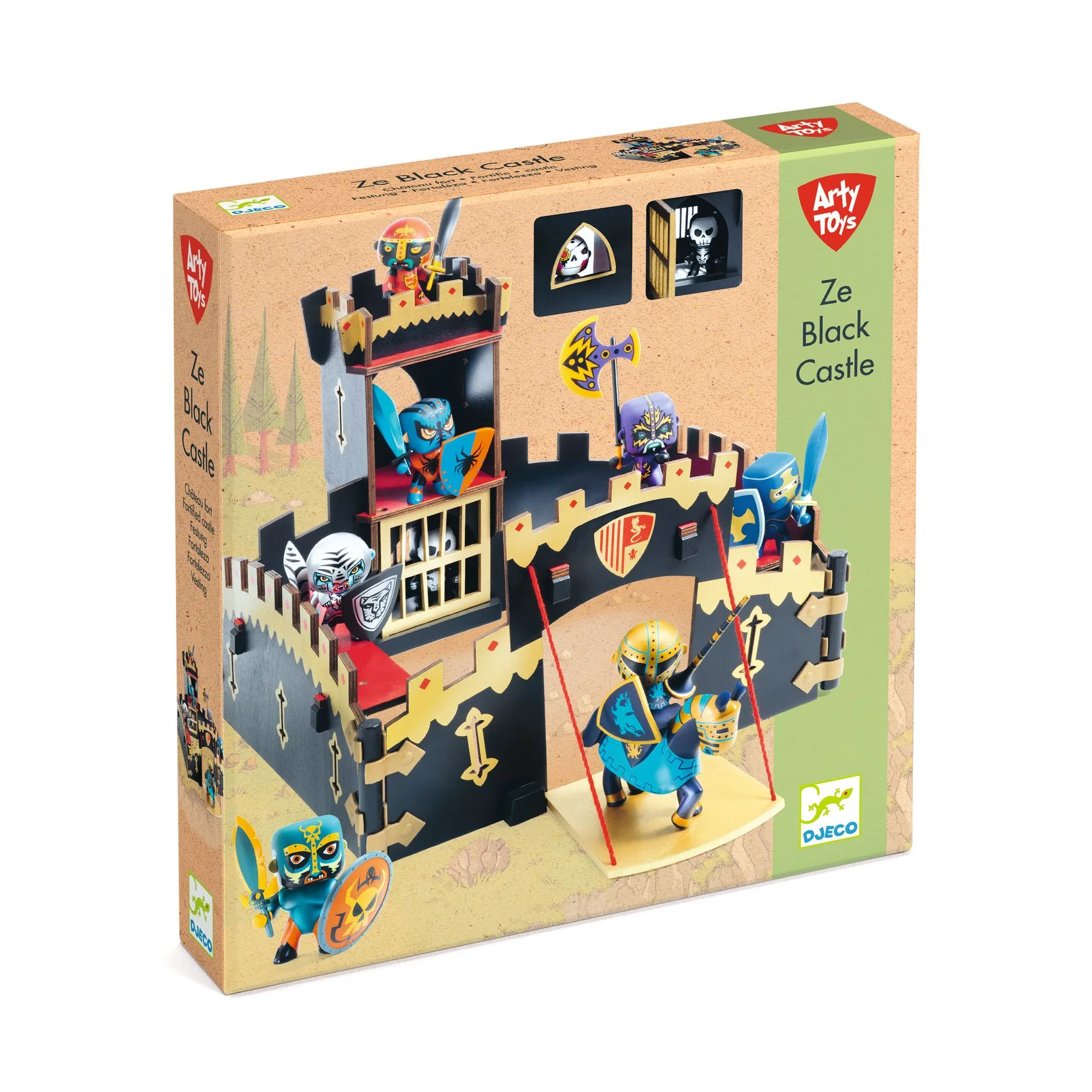 Djeco Arty Toys Black Castle - Glorious Clan - Image 7